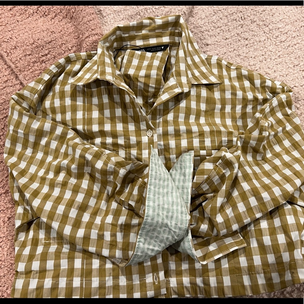 Cropped Button Down - image 1